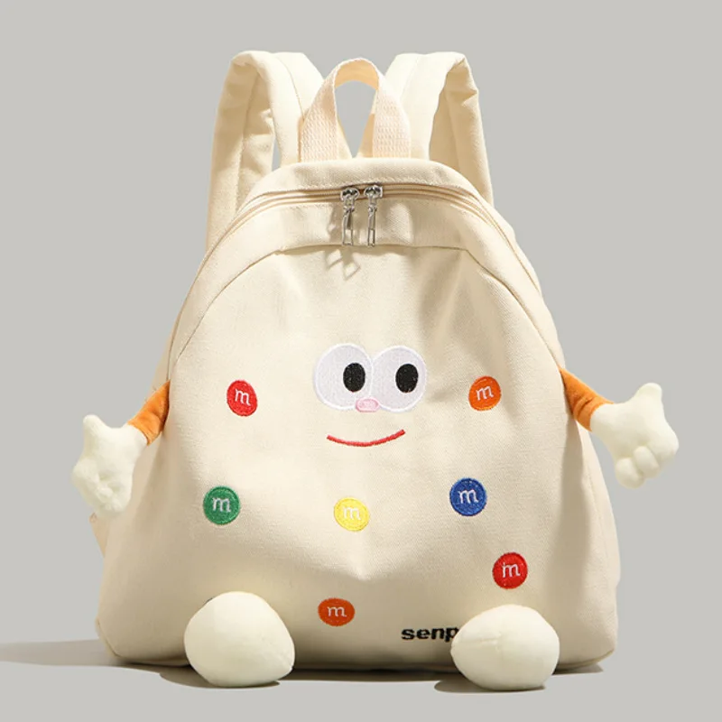 Linda mochila de galleta 2025 nueva moda bolso de escuela para niñas niños mochila ligera de jardín de infantes