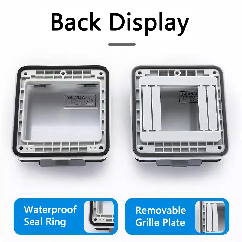 IP67 회로 차단기 투명 방수 박스 창 스위치 투명 배전함 창 보호 커버