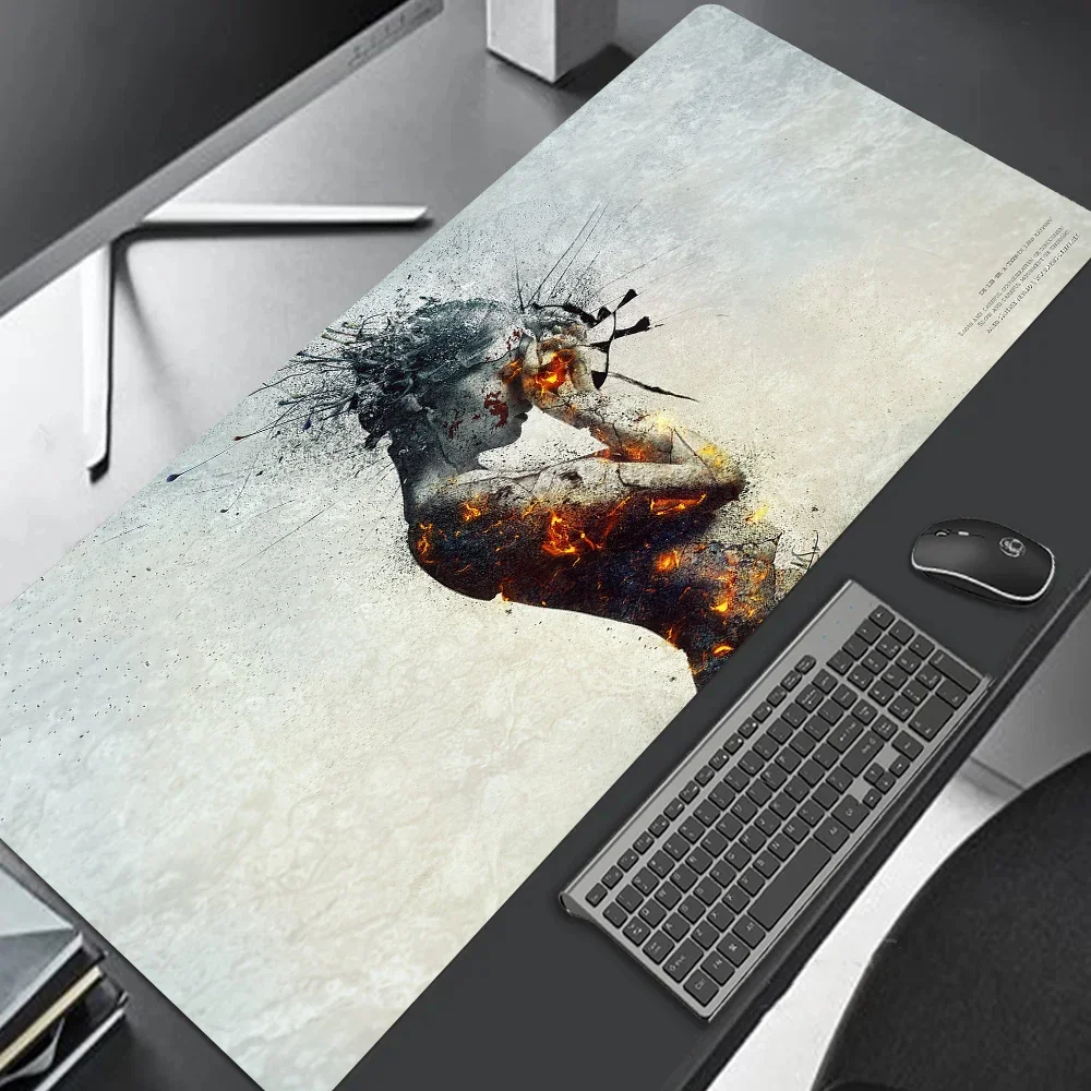 

Cartoon character mouse pad, professional rubber mousepad, large non-sliding table pad