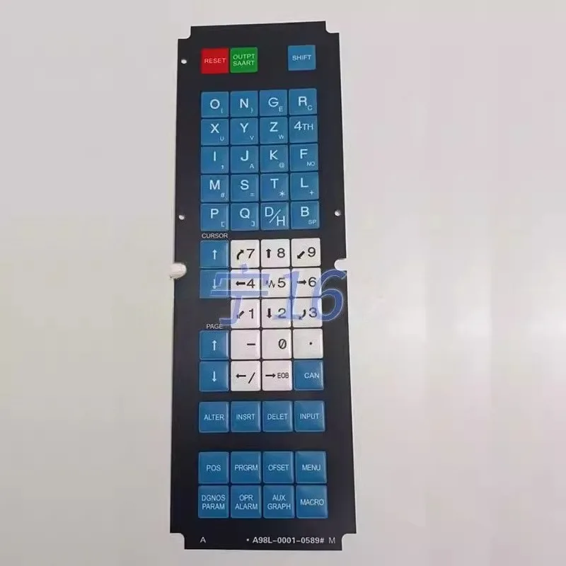 1PC For Fanuc EDM A98L-0001-0581 A98L-0001-0589 membrane and 12 key membrane Size 310L*21W for the keypads