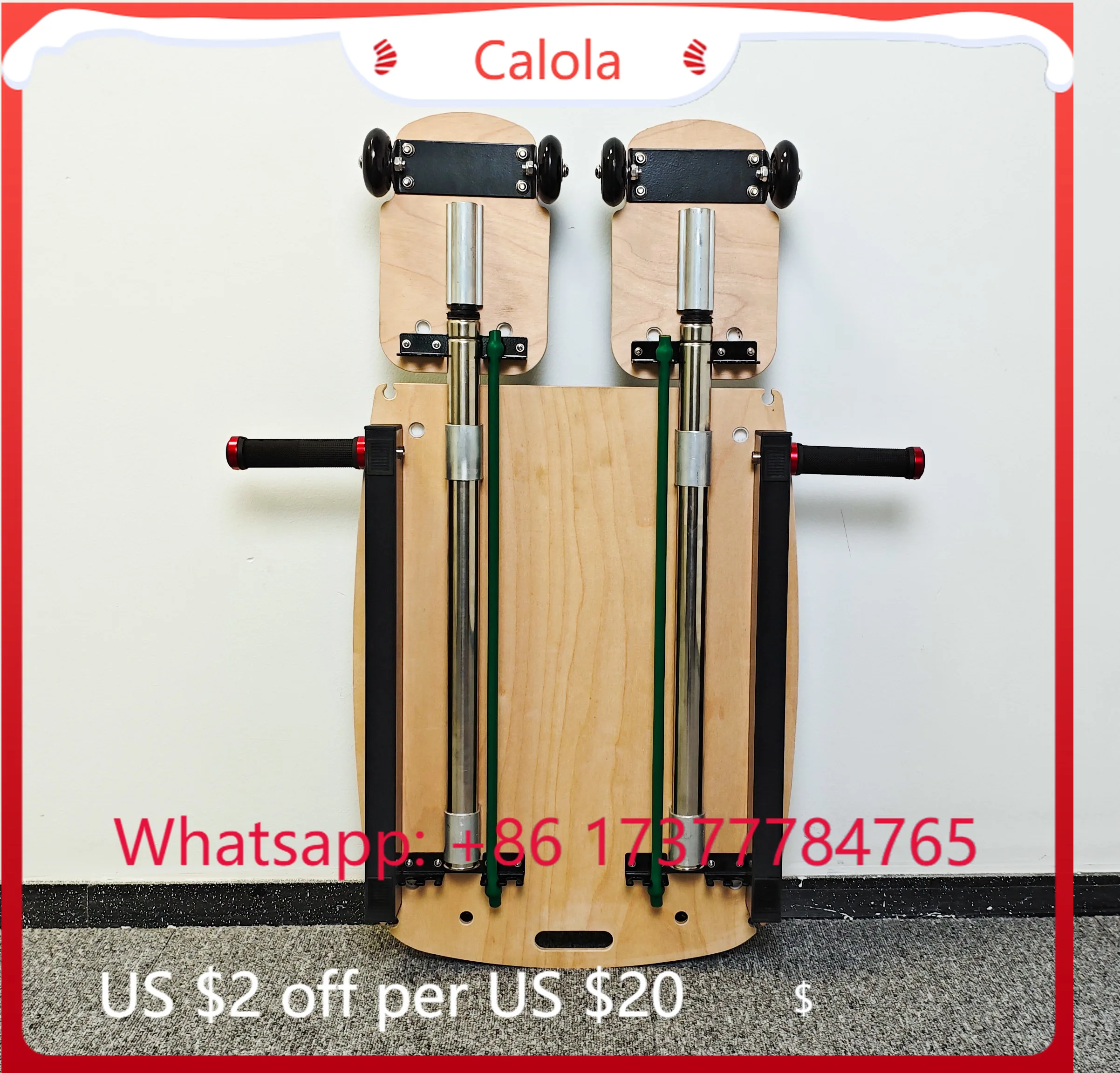 

Portable Pilates Soft Body Workout Machine, No Assembly Core Fitness Equipment for Home Use