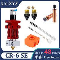 CR6 SE All Metal Hotend Kits Assembled Heat Block Break Heater Thermistor for Creality 3D CR-6 SE/ Max/ CR5 Pro 3D Printer Parts