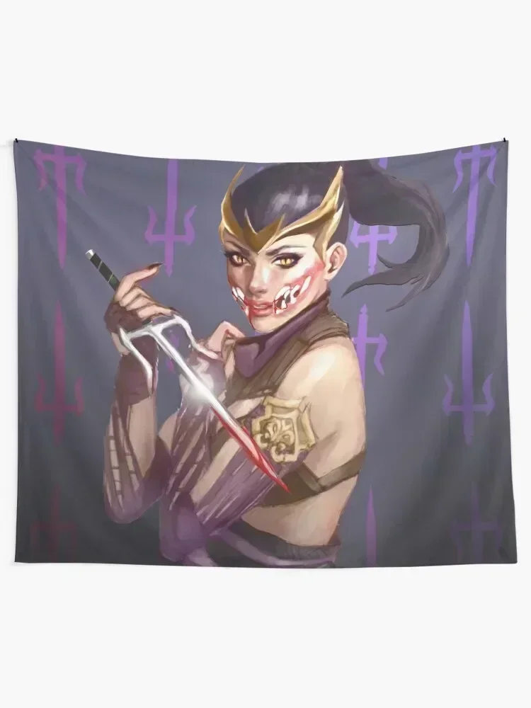 Mileena Mortal Kombat Tapestry Cute Room Decor Aesthetic Room Decoration Tapestry