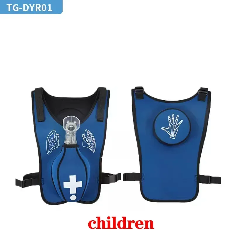 Heimlich Training Vest With Tracheal Blockage, Wearable Adult Infarction Teaching Mold