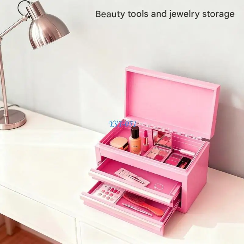 e15a-space-saving-2-level-metal-tool-container-organizers-case-box-with-slide-out-trays-for-easy-access-various-applications