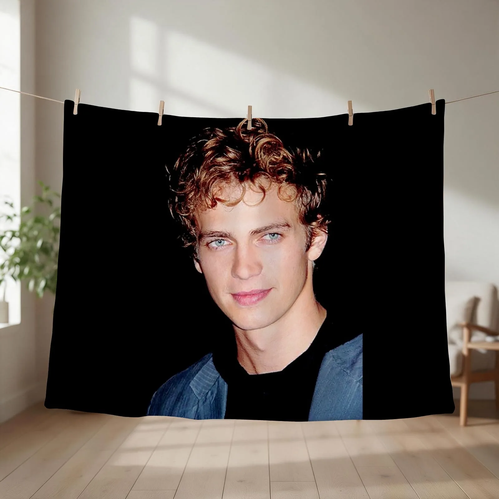 Hayden Christensen Throw Blanket couch cozy soft plush fuzzy picnic outdoor blanket