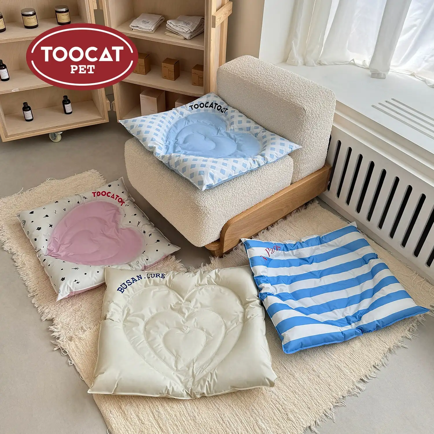 Toocat Pet Ice Mat Summer Cooling Cat t Ice Nest Kennel Sleeping  Products