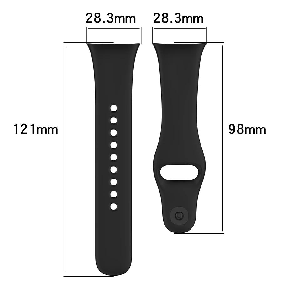 Silicone Watch Band for Redmi Watch 3 Sport Replacement Bracelet Belt Wristband Correa Strap for Xiaomi Redmi Watch 3 Accessorie