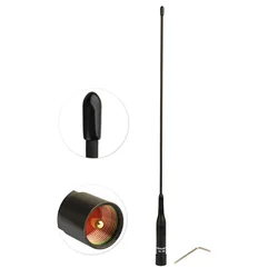 Superbat NL-R2 Dual Band VHF UHF PL259 Antennas Ham Two Way Radio Antenna for Motorola Mobile Car Ham Radio