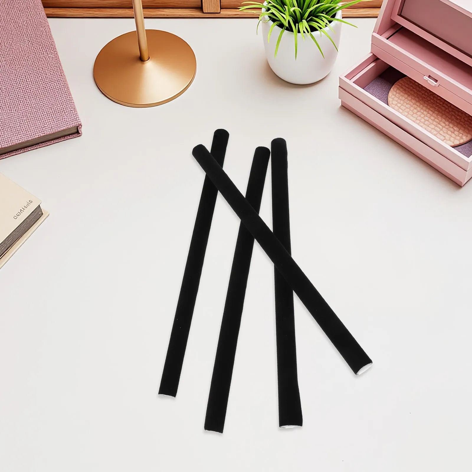 

8Pcs DIY Jewelry Box Dividers Inserts Flexible Cuttable Fabric Tray Separators for Rings Earrings Necklaces Drawer Organizer