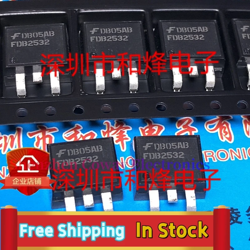 10PCS-30PCS  FDB2532    TO-263 150V 79A   In Stock Fast Shipping