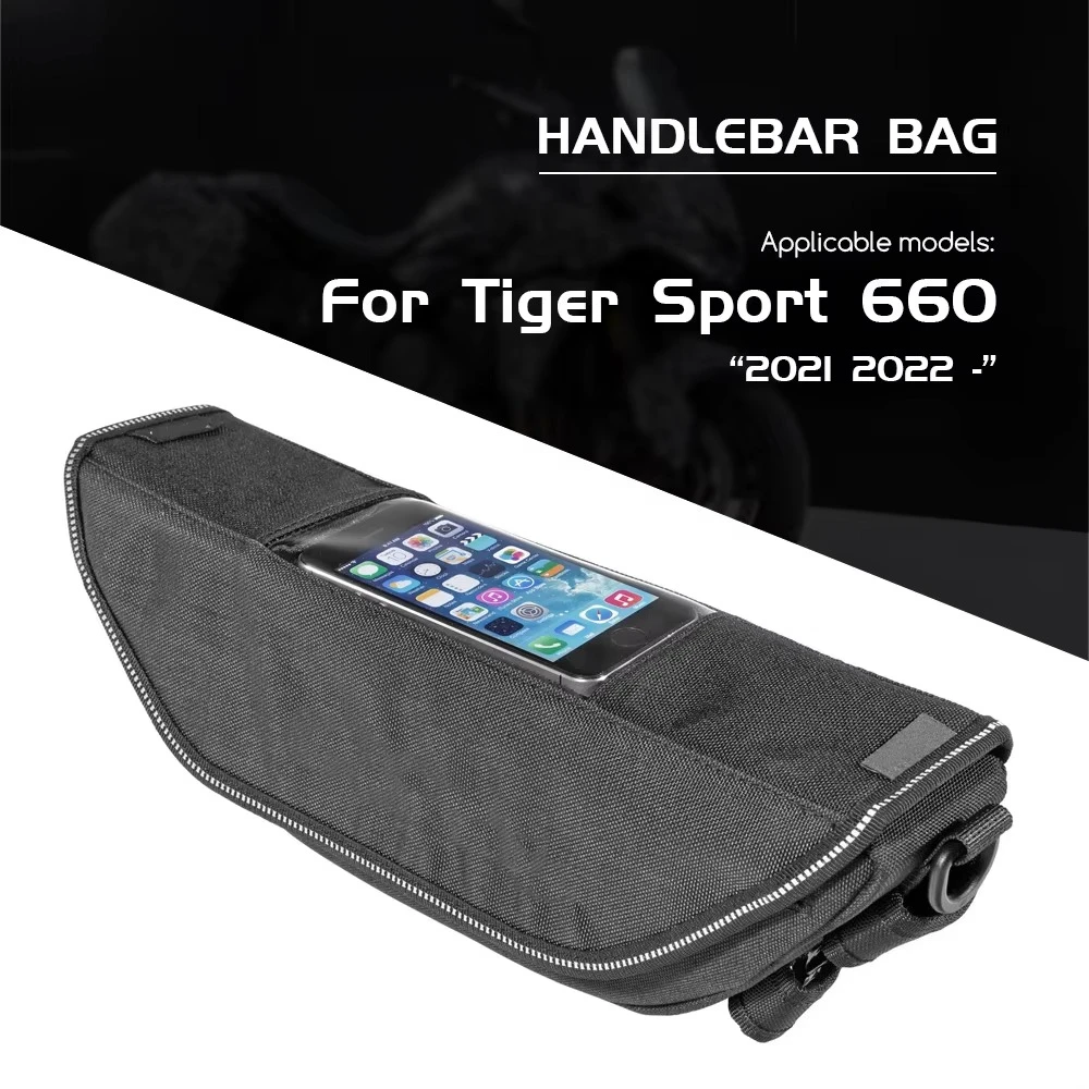 For Tiger Sport 660 TIGER SPORT 660 2021 2022 - Motorcycle Accessories Waterproof Bag Storage Handlebar Bag Travel Tool Bag