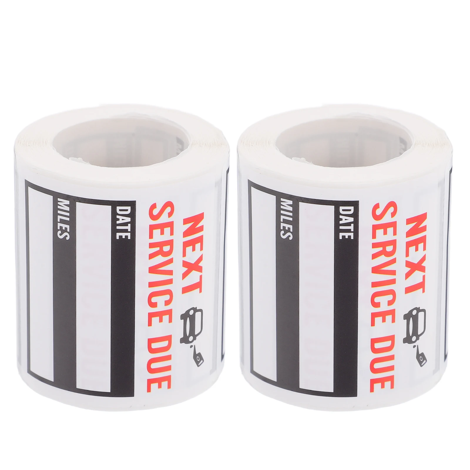

150 Pieces Car Maintenance Reminder Stickers Waterproof Oil Change Labels for Windshield Next Service Due Adhesive Tags Folder