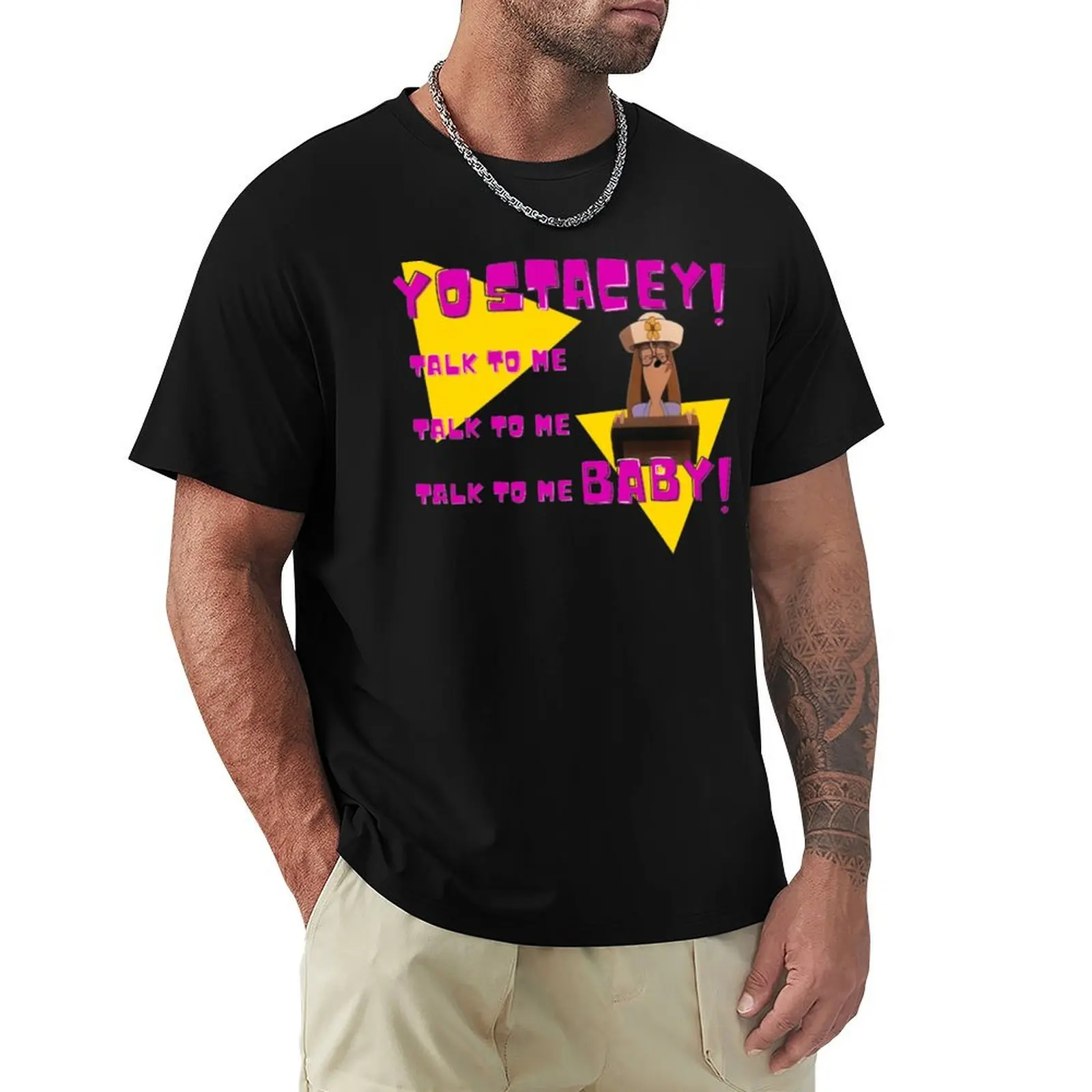 

Yo Stacey! T-Shirt kawaii clothes luxury designer aesthetic clothes heavyweights mens t shirt graphic