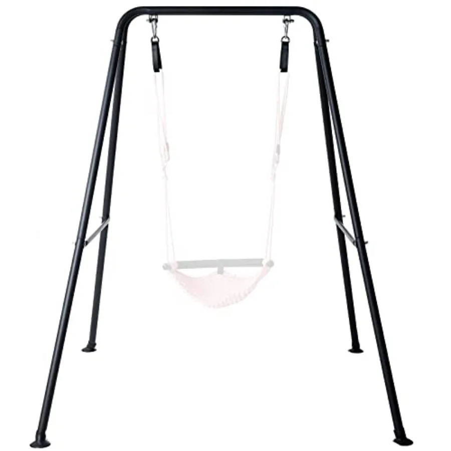 

440 lbs Hammock Chair Stand Heavy Duty Foldable Swing Stand Frame Steel Hammock Stand for Outdoor/Indoor Patio Backyard Porch S