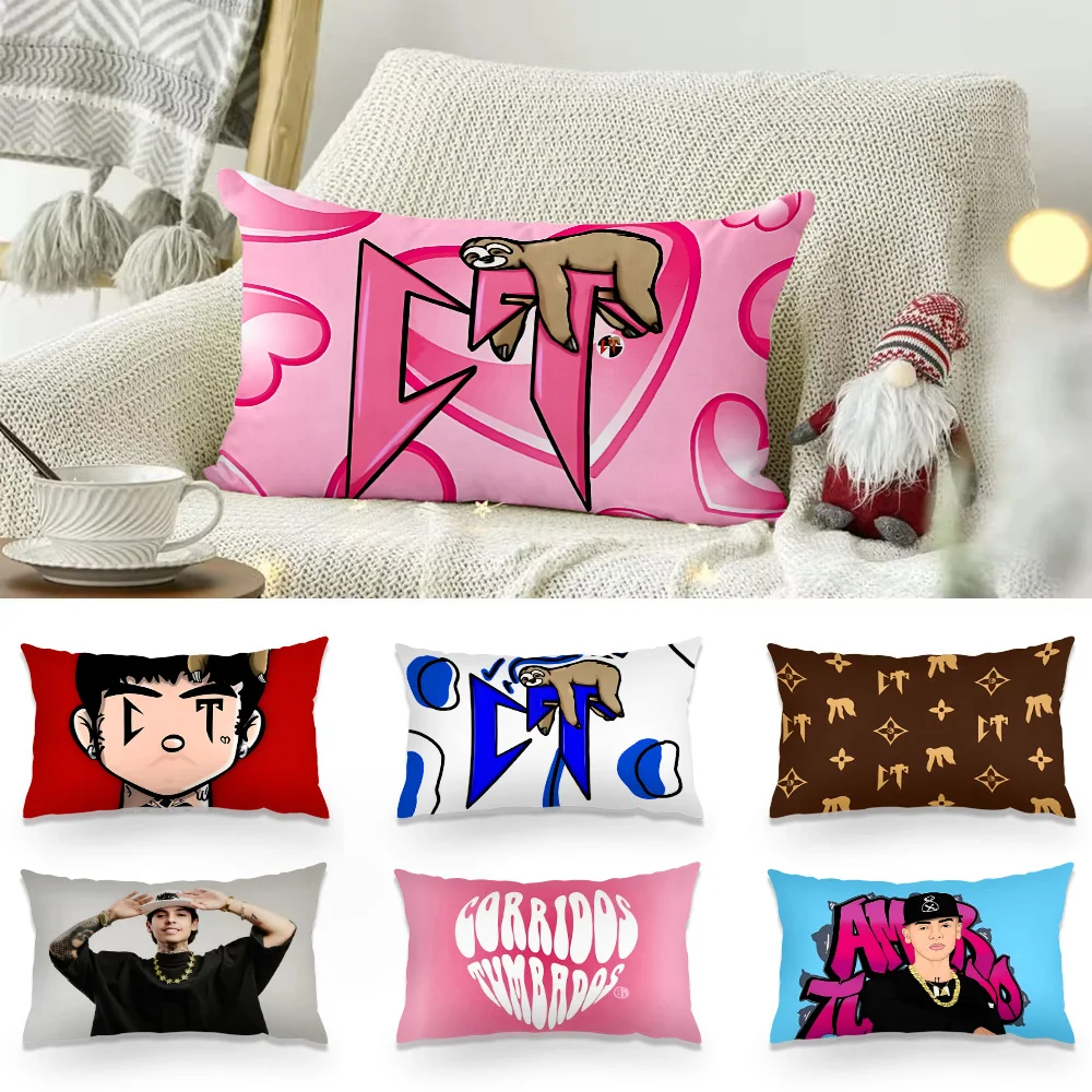 Hot N-NatanaelS Double-sided Printing Rectangle Pillow Case Bedside Pillowcase Sofa Cushion C-Canoes Cover Room Home Decoration