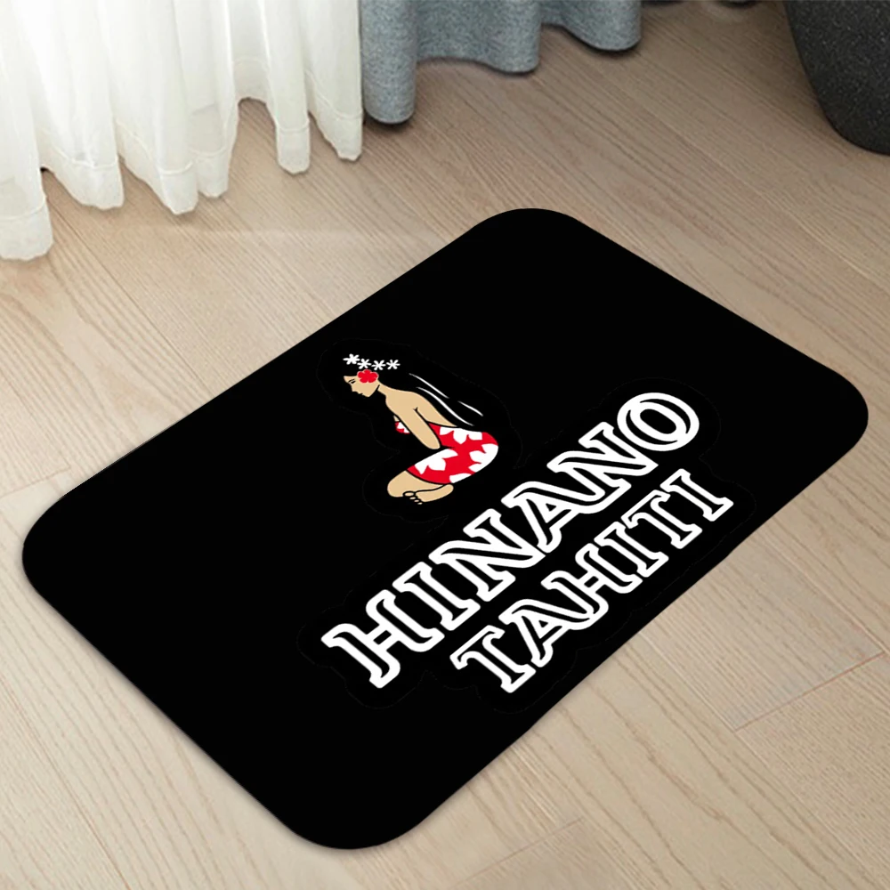 Hinano Tahiti Beer Doormats Home Carpet Entrance Door Mats Modern Decor Carpet Bathroom Floor Mats 205