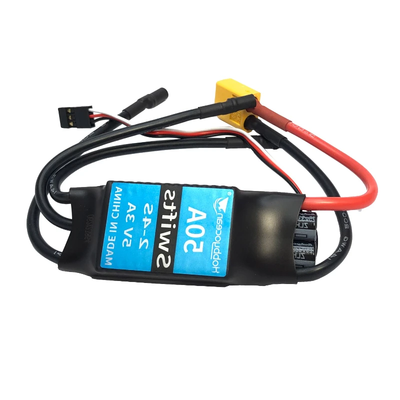 B-M Hobbyocean 50A ESC Speed Controler XT60 Plug for RC FPV Quadcopter RC Airplanes Helicopter Drone Model Spare Parts,1