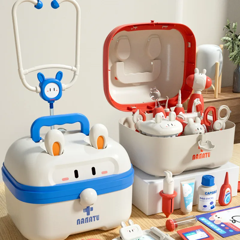 Faire semblant de jouer au docteur pour enfants, jouets de simulation, accessoires de jeu interactifs, cadeaux d'anniversaire en plastique, nouveau