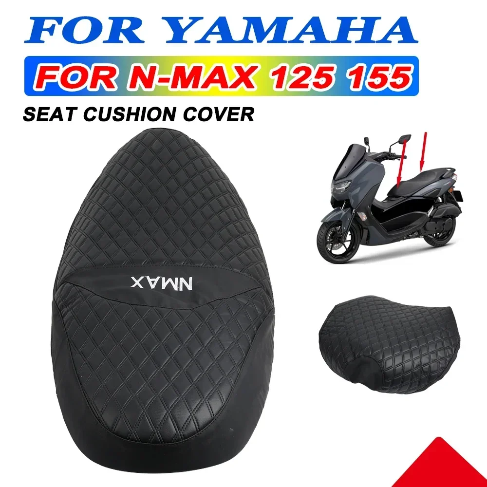 For NMAX155 Seat Cushion Cover Guard For Yamaha NMAX125 -MAX NMAX 155 125 Thermal Insulation Thick Sponge Cushion Protector Cove