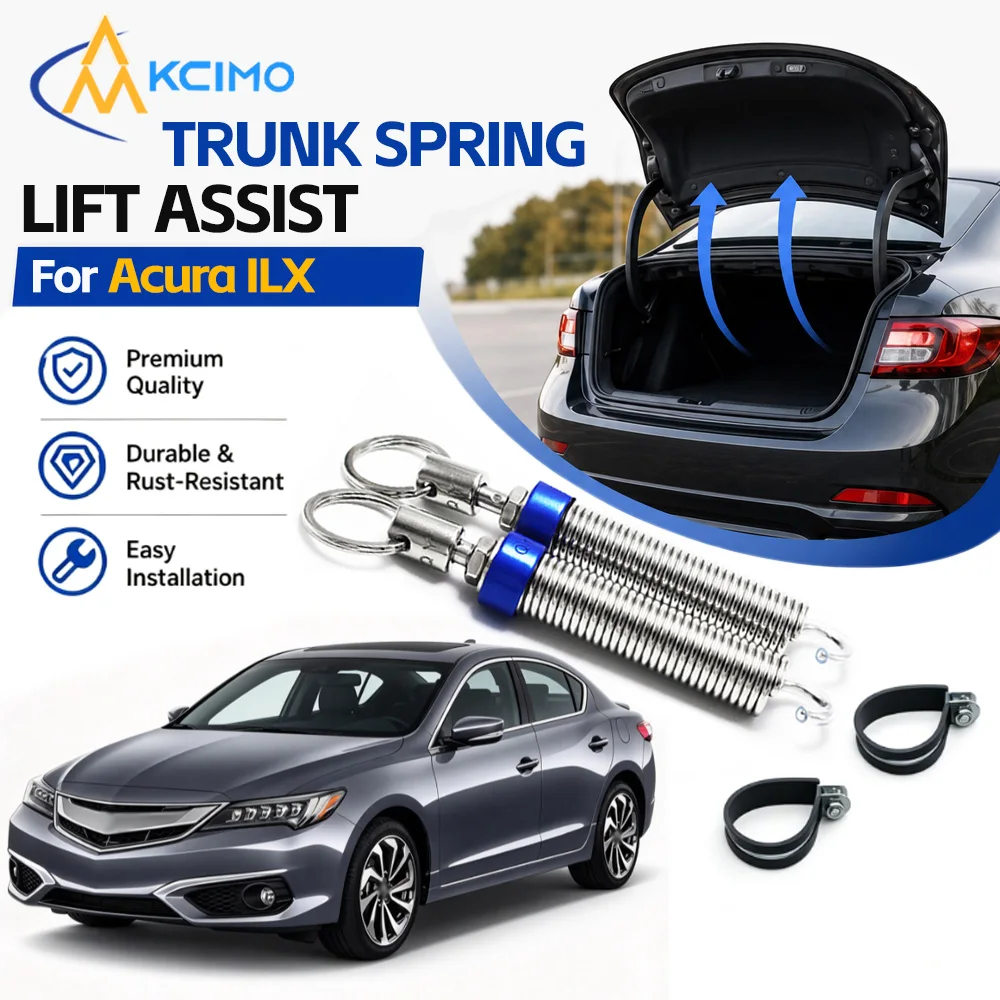 For Acura ILX Adjustable Trunk Lid Lift Spring Auto Boot Automatic Opening Tension Lifter Device Rear Tailgate Lid Parts