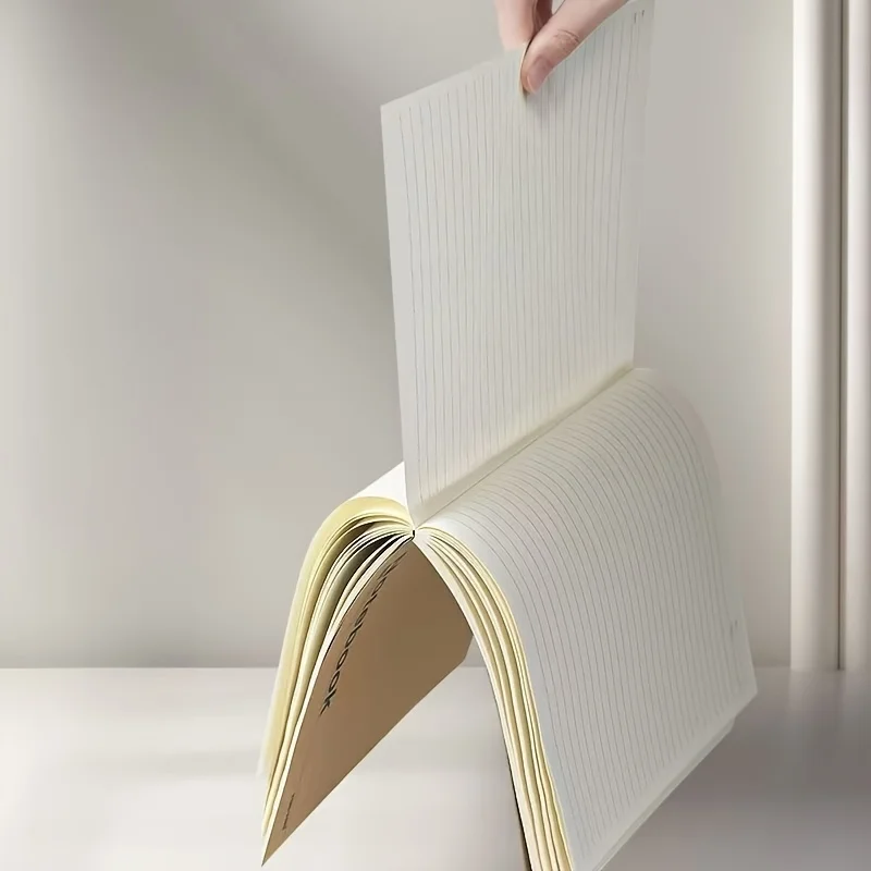 10er-Pack A5-Notizbücher aus Kraftpapier, 20 Seiten, dickes Papier-Notizbuch für den Schulanfang, Reise-Notizbücher