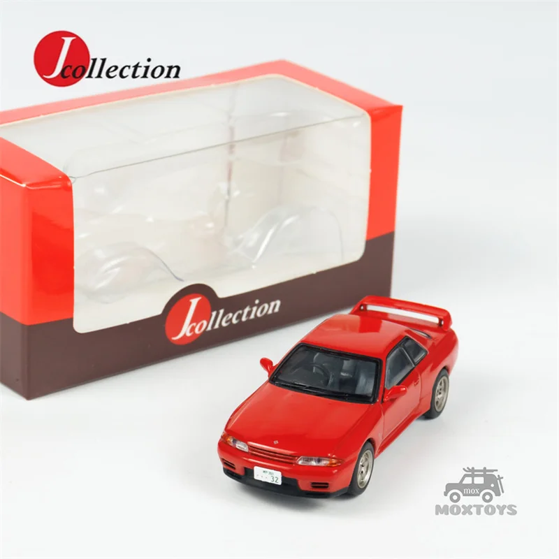 Jcollection 1:64 Skyline GT-R (BNR32) Red Diecast Model Car