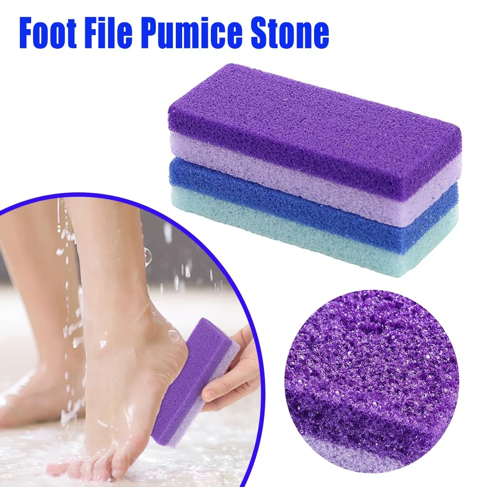 مزيل مسامير القدم الفعال حجر الخفاف ملف القدم أداة تقشير الجلد الميت للأقدام الخامة باديكير أداة تنظيف العناية بالقدم #1