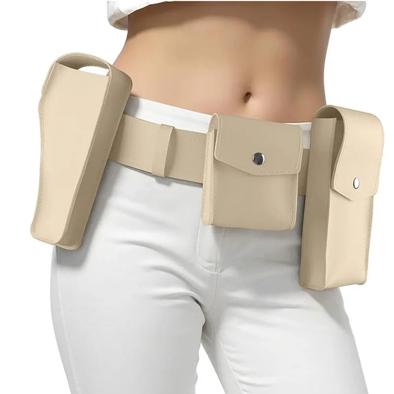 

Женский костюм королевы Падме Амидала, регулируемый ремень с карманами, кобура, сумка, реквизит для Хэллоуина, аксессуары