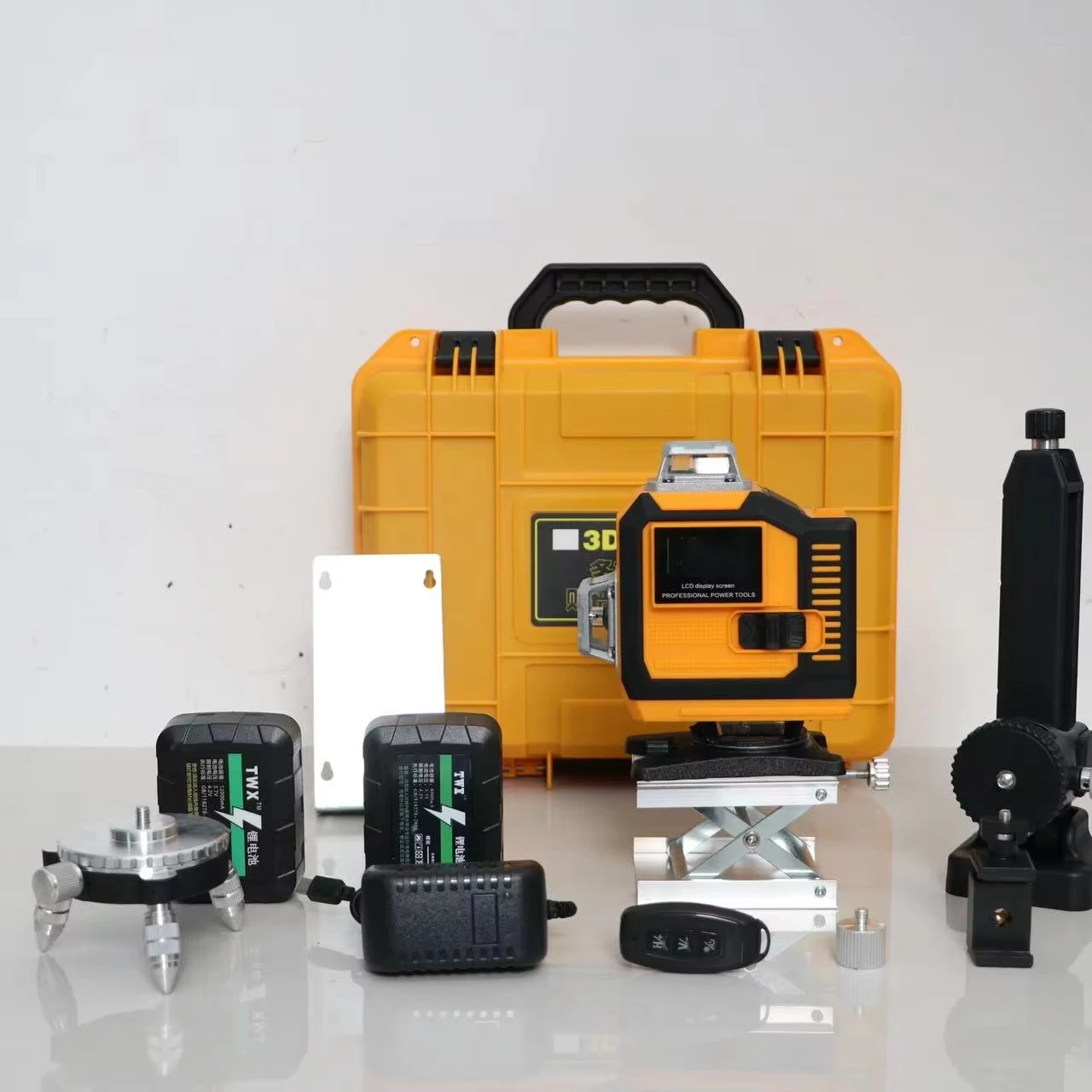 

16-wire 4D Wall Laser with Green Beam Self-leveling Cross-line Laser Level