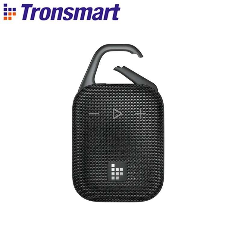 Tronsmart Mirtune H1 Speaker Portable Bluetooth Speaker with Hook, IPX7 Waterproof, 20H Playtime, for Camping, Hiking, Outdoor