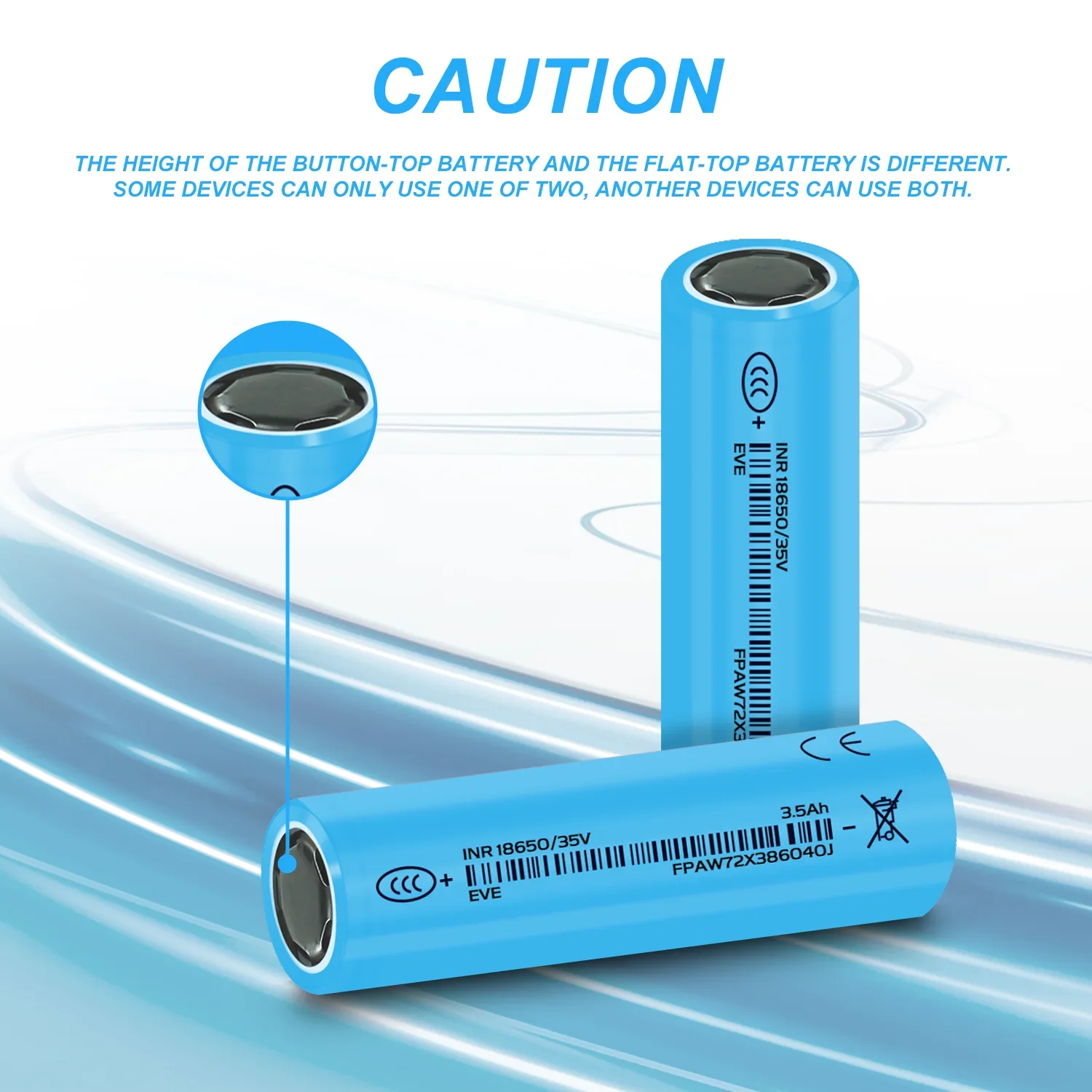 2025 18650 3500mAh Battery 3.7v 18650 Lithium Rechargeable Lithium 3,7V lithium Li-ion batteryBattery Flashlight Battery - view 4