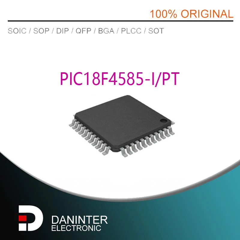 New Pic18F4585-I/Pt…