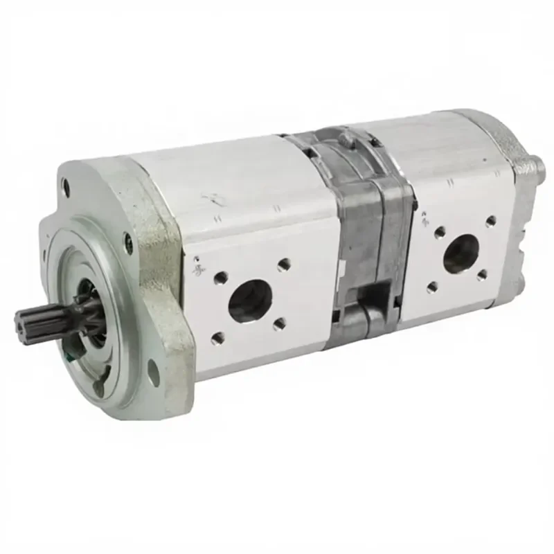 Hydraulic gear pump 2 stage 0510665128 250bar pressure 4-30cc displacement