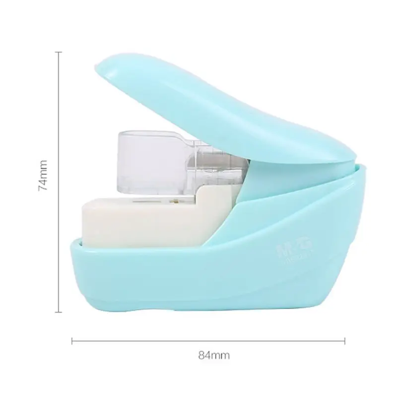 Office Desk Stapler Portable Stapleless Stapler for Students Kid Teachers School Dropship