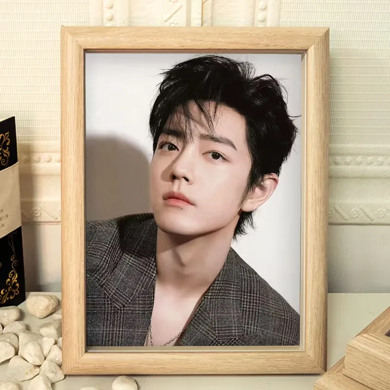 Сяо Чжань, пик азиатского внешнего вида, повседневная жизнь, прикроватные украшения для спальни, периферийные украшения, фоторамки, подарки для фанатов