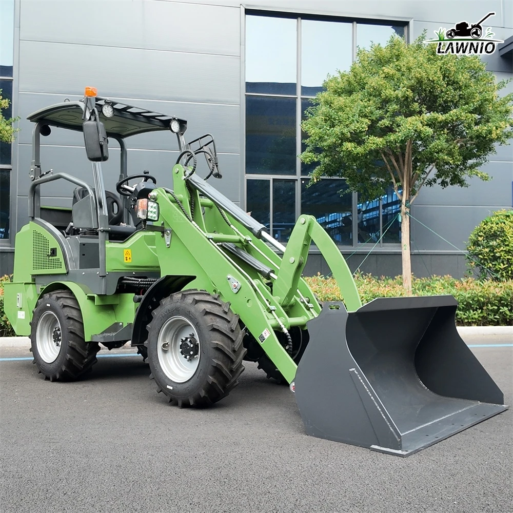 Popular Model Wheel Loader Full Hydraulic Steering  Suitable for Narrow Spaces Factory Workshop Electric Loader
