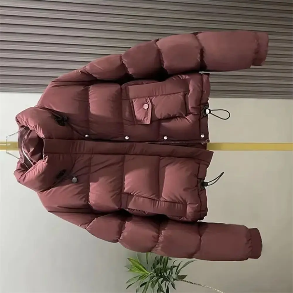 

Новая зимняя модная корейская куртка-парка, женское короткое пуховое хлопковое пальто, женская куртка-парка, толстая теплая верхняя одежда с хлопковой подкладкой