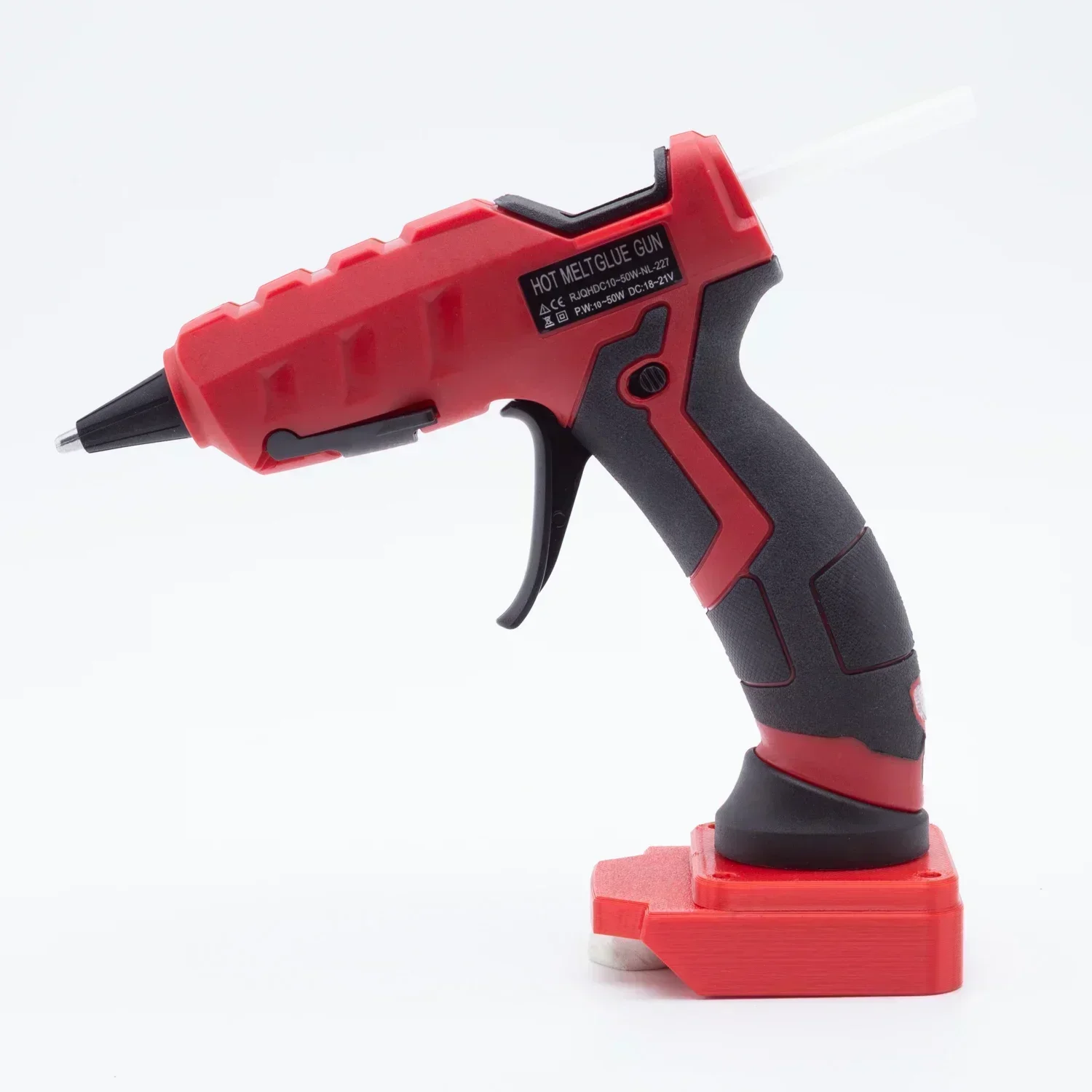 Cordless Electric Handheld for Lidl Parkside X20V Li-ion Battery Hot Glue Gun Repair DIY Tool Hot Melt Welding with 10pcs Strip