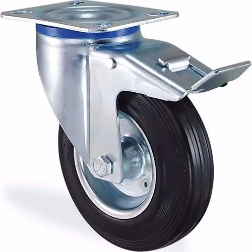 Wedge 3302 Slp With Brake Rotary table Rubber Wheel