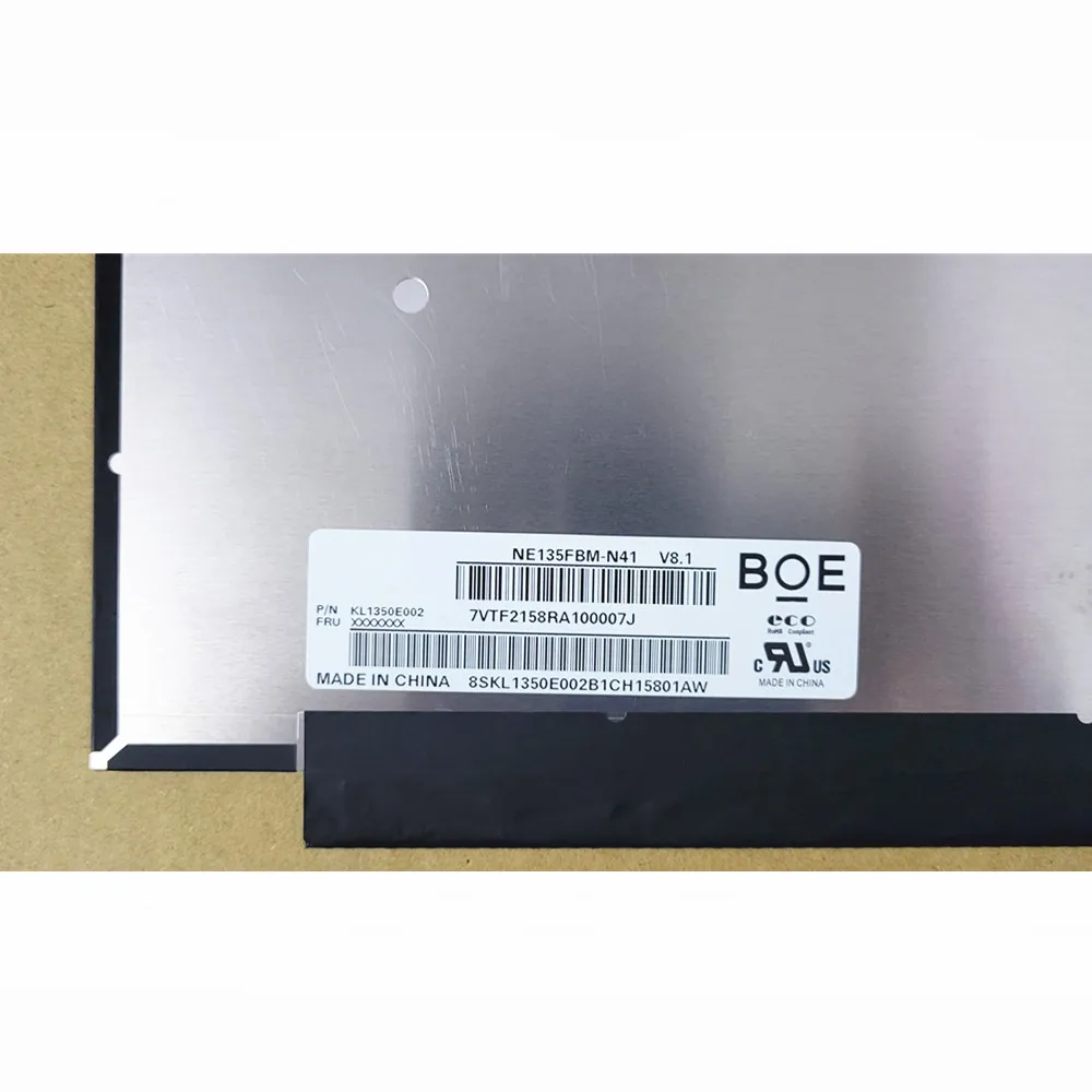 Imagem -02 - Display Ips para Acer Swift Sf31352 Sf313-53 Laptop Lcd Led Tela Ne135fbm-n41 V8.1 Edp 40 Pinos 2256x1504 Swift N19h3 135