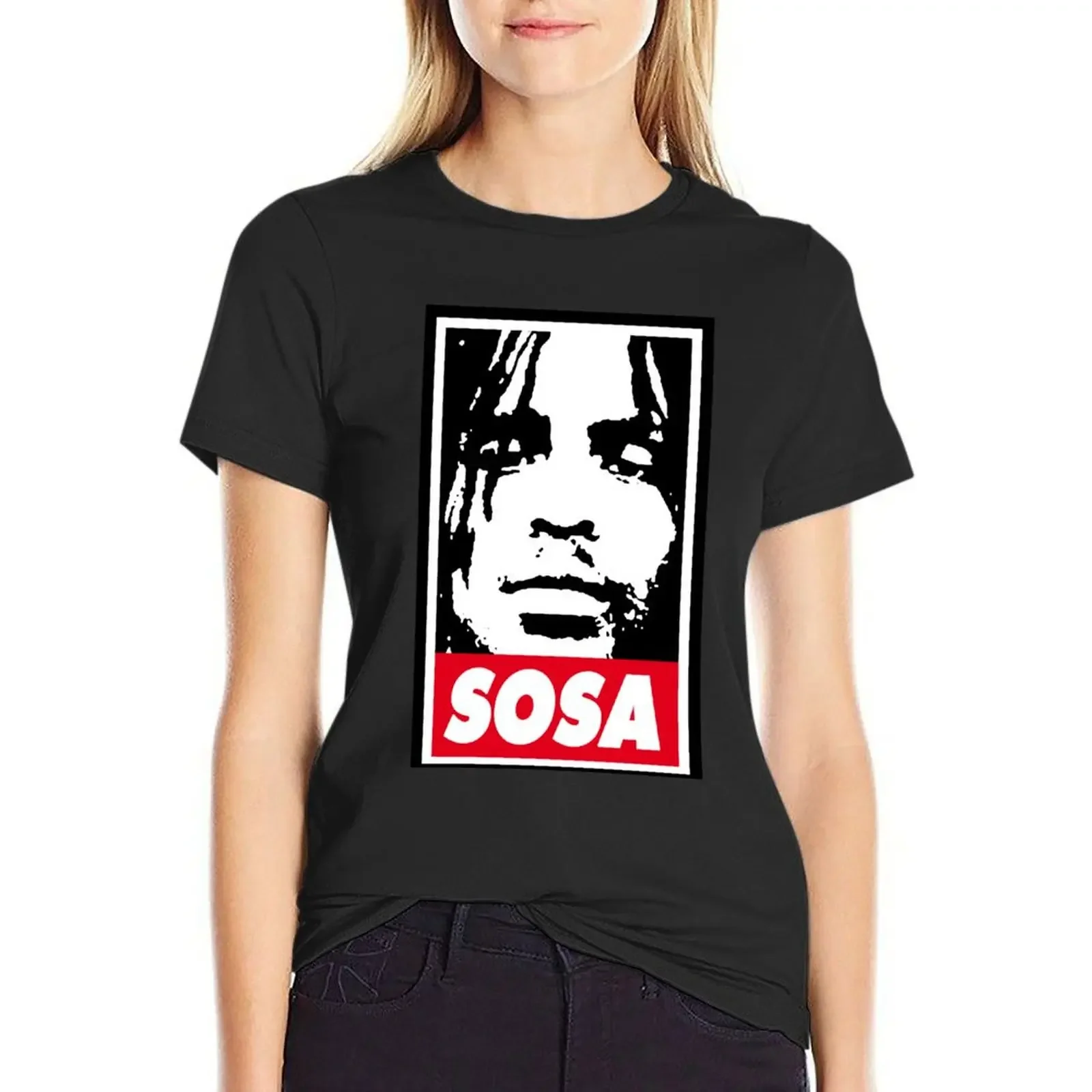 

Sosa ( Chief Keef ) T-Shirt kawaii clothes heavyweights Aesthetic clothing animal print Women clothing