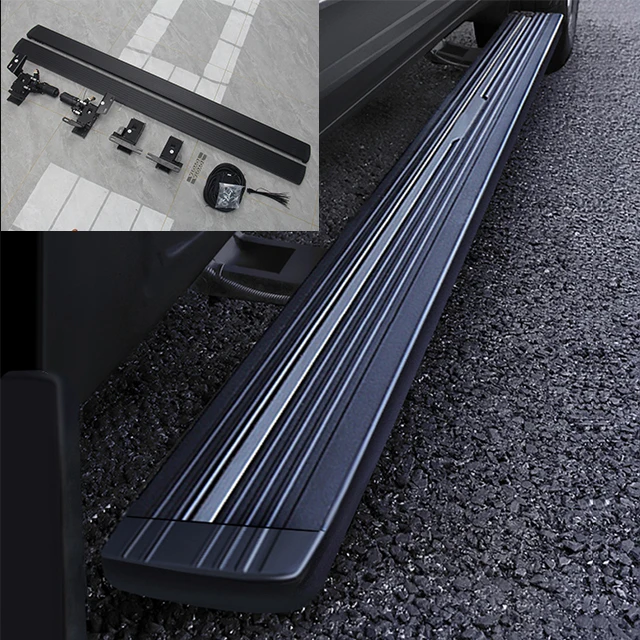 :Applicable for Toyota sienna  Foot Pedal Intelligent Automatic Telescopic Welcome Pedal Modification Light Electric Pedal