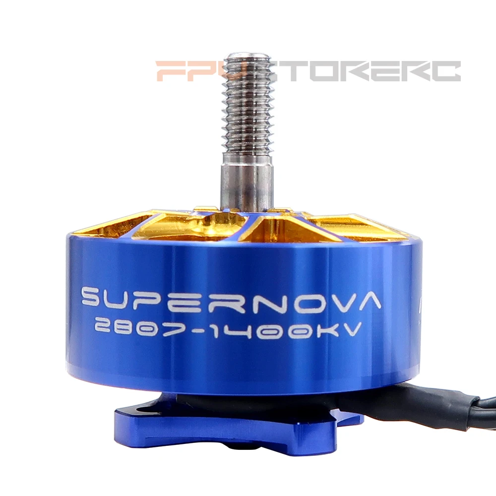 長距離ドローン用ブラシレスモーター,スペアパーツ,supernova,rc fpvレーシング,フリースタイル2807, 1400kv, 4-6s, 6-7"