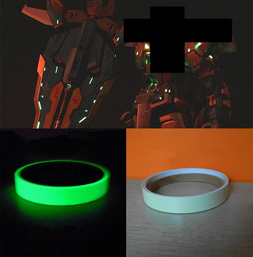 model-specific fluorescent sticker high brightness luminous paste decal