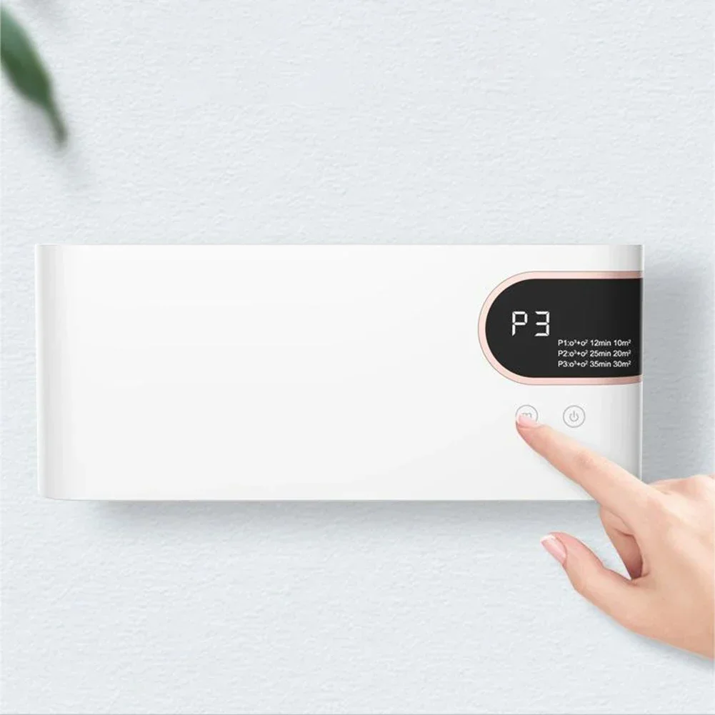

Mini Air Cleaner with 2000mAh Battery Perfectly Sized for Kitchen Bathroom and Small Bedroom Use Anywhere You Go