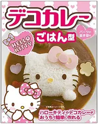 Sanrio Hello Kitty Diy modelleme pirinç kesici Stencil Anime kız Curry dekorasyon bebek kalıp için Bento aracı kadınlar mutfak malzemeleri