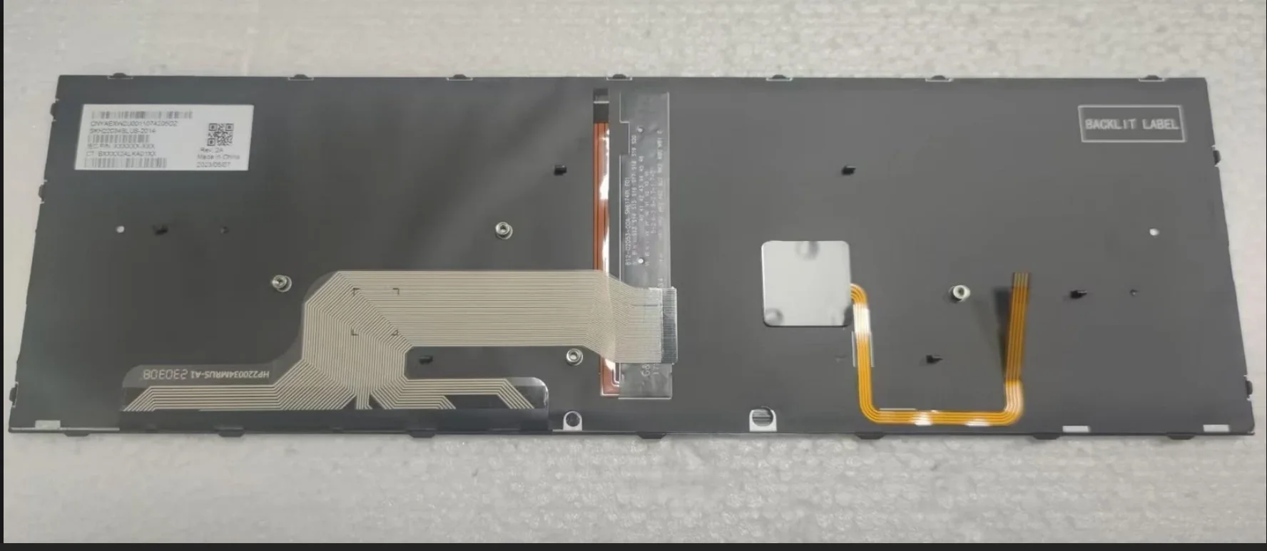 لوحة مفاتيح كمبيوتر محمول جديدة بإضاءة خلفية أمريكية مع نقطة لـ HP ZBOOK 15 G5 G6 17 G5 G6 Series L29635-001 L12764-001 L12765-001 L28407-001