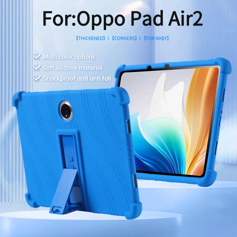 Case for Oppo Pad Air2 11.4 inch Silicone case , [Kids Friendly] 4