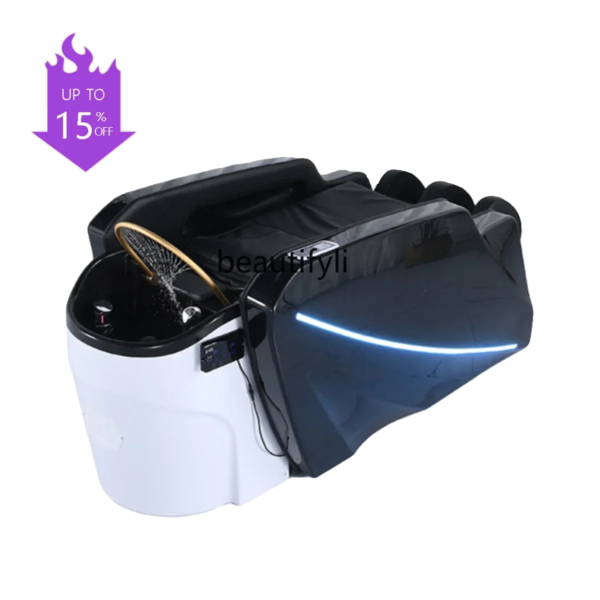 

Q181 Intelligent Thai massage shampoo bed, multifunctional head therapy, fumigation water circulation, barber shop flat lay